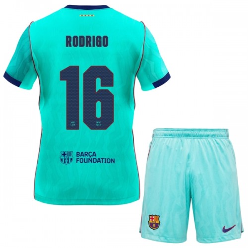 Dječji - Dresovi Komplet FC Barcelona Rodrigo 16 Treći 2026-27 Dječji - Dresovi Komplet FC Barcelona Rodrigo 16 Treći 2026-27