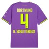 Nogometni Dresovi Borussia Dortmund N. Schlotterbeck 4 Treći 2026-27 Nogometni Dresovi Borussia Dortmund N. Schlotterbeck 4 Treći 2026-27