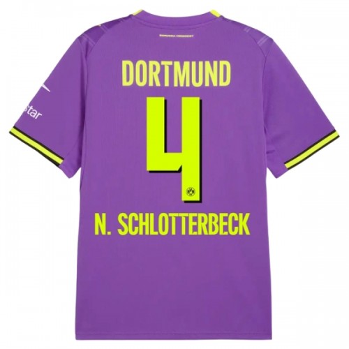 Nogometni Dresovi Borussia Dortmund N. Schlotterbeck 4 Treći 2026-27 Nogometni Dresovi Borussia Dortmund N. Schlotterbeck 4 Treći 2026-27