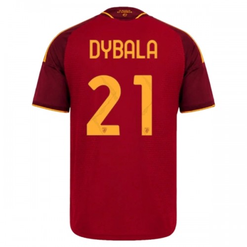 Nogometni Dresovi AS Roma Dybala 21 Domaći 2026-27 Nogometni Dresovi AS Roma Dybala 21 Domaći 2026-27