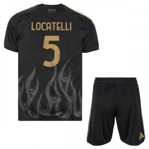 Dječji - Dresovi Komplet Juventus Locatelli 5 Treći 2026-27 Dječji - Dresovi Komplet Juventus Locatelli 5 Treći 2026-27