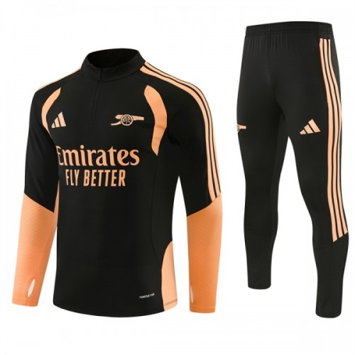 Arsenal Sweatshirt Za Trening 2026-27 Četvrt-Zip Crna Arsenal Sweatshirt Za Trening 2026-27 Četvrt-Zip Crna