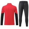 Arsenal Sweatshirt Za Trening 2026-27 Četvrt-Zip Crvena