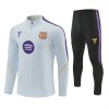 Barcelona Sweatshirt Za Trening 2026-27 Četvrt-Zip Bijela Barcelona Sweatshirt Za Trening 2026-27 Četvrt-Zip Bijela