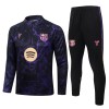 Barcelona Sweatshirt Za Trening 2026-27 Četvrt-Zip Crna