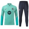 Barcelona Sweatshirt Za Trening 2026-27 Četvrt-Zip Zelena Barcelona Sweatshirt Za Trening 2026-27 Četvrt-Zip Zelena