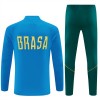 Brazil Sweatshirt Za Trening 2026-27 Četvrt-Zip Plava