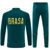 Brazil Sweatshirt Za Trening 2026-27 Četvrt-Zip Zelena