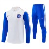 Chelsea Sweatshirt Za Trening 2026-27 Četvrt-Zip Bijela