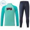 Dječji - Barcelona Sweatshirt Za Trening 2026-27 Četvrt-Zip Zelena