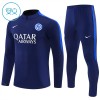 Dječji - Inter Milan Sweatshirt Za Trening 2026-27 Četvrt-Zip Plava Dječji - Inter Milan Sweatshirt Za Trening 2026-27 Četvrt-Zip Plava