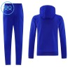 Dječji - Manchester United Hoodie Sweatshirt Za Trening 2026-27 Plava