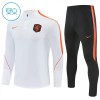 Dječji - Nizozemska Sweatshirt Za Trening 2026-27 Četvrt-Zip Bijela Dječji - Nizozemska Sweatshirt Za Trening 2026-27 Četvrt-Zip Bijela