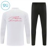 Dječji - Paris Saint-Germain Sweatshirt Za Trening 2026-27 Četvrt-Zip Bijela
