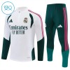 Dječji - Real Madrid Sweatshirt Za Trening 2026-27 Četvrt-Zip Bijela