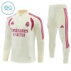 Dječji - Real Madrid Sweatshirt Za Trening 2026-27 Četvrt-Zip Bijela