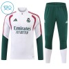 Dječji - Real Madrid Sweatshirt Za Trening 2026-27 Četvrt-Zip Bijela