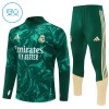 Dječji - Real Madrid Sweatshirt Za Trening 2026-27 Četvrt-Zip Zelena Dječji - Real Madrid Sweatshirt Za Trening 2026-27 Četvrt-Zip Zelena
