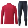 FC Barcelona Sweatshirt Za Trening 2026-27 Četvrt-Zip Crvena