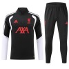 Liverpool Sweatshirt Za Trening 2026-27 Četvrt-Zip Crna