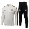 Manchester City Sweatshirt Za Trening 2026-27 Četvrt-Zip Siva