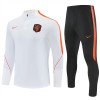 Nizozemska Sweatshirt Za Trening 2026-27 Četvrt-Zip Bijela Nizozemska Sweatshirt Za Trening 2026-27 Četvrt-Zip Bijela