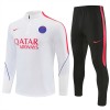Paris Saint-Germain Sweatshirt Za Trening 2026-27 Četvrt-Zip Bijela Paris Saint-Germain Sweatshirt Za Trening 2026-27 Četvrt-Zip Bijela