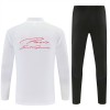 Paris Saint-Germain Sweatshirt Za Trening 2026-27 Četvrt-Zip Bijela