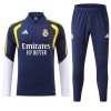 Real Madrid Sweatshirt Za Trening 2026-27 Četvrt-Zip Plava Real Madrid Sweatshirt Za Trening 2026-27 Četvrt-Zip Plava