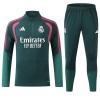 Real Madrid Sweatshirt Za Trening 2026-27 Četvrt-Zip Zelena