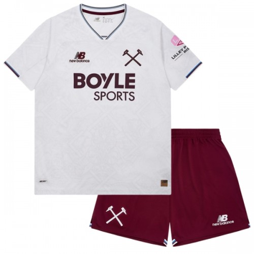 Dječji - Dresovi Komplet West Ham United Gostujući 2026-27 Dječji - Dresovi Komplet West Ham United Gostujući 2026-27