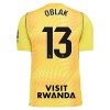 Golmanski Nogometni Dresovi Atlético Madrid Oblak 13 2026-27 Žuta Golmanski Nogometni Dresovi Atlético Madrid Oblak 13 2026-27 Žuta