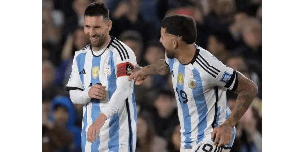 Argentina je pobijedila Paragvaj 1-0 u kvalifikacijskoj utakmici za Svjetsko prvenstvo Argentina je pobijedila Paragvaj 1-0 u kvalifikacijskoj utakmici za Svjetsko prvenstvo
